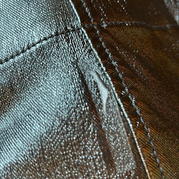 Free People Silver metallic skirt size 10 - Picture 3 of 16